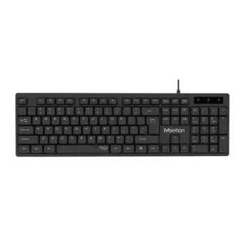 Tastierë me kabllo Meetion K300 Silent touch / USB / US / e zezë