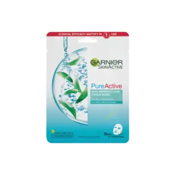 GARNIER TISSUE MASK PURE ACTIVE ANTI-IMPERFECTION
