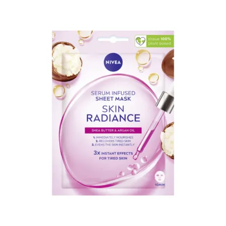 NIVEA SKIN RADIANCE SERUM INFUSED SHEET MASK - 1