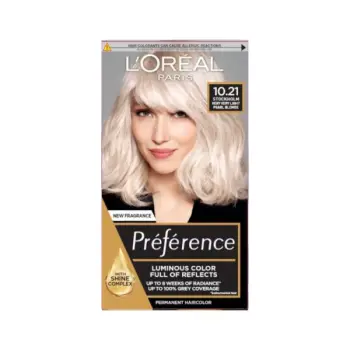 Ngjyrë e flokëve-L’Oréal Paris Préférence 10.21 Stockholm – Pearl Blonde
