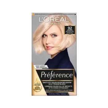 Ngjyrë e flokëve-Preference 92 Warsaw – Beige Pearl Blonde