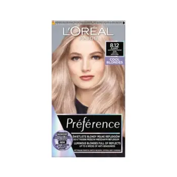 Ngjyrë e flokëve-L’Oréal Paris Préférence 8.12 Alaska – Light Ash Beige Blonde