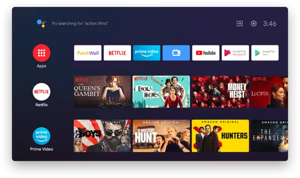 TV 43″ P1E Televizor Android 4K Xiaomi - 1