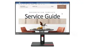 Monitor (FHD) 23.8″ Lenovo ThinkVision S24i-30 IPS / 1 x HDMI 1.4, 1 x VGA, 1 x Audio Out / (1920×1080)