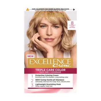 Ngjyrë flokësh-L’Oréal Excellence 8 Blond Clair (Light Blonde)