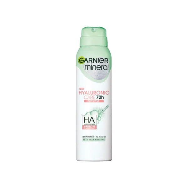 GARNIER DEODORANT SPRAY HYALURONIC CARE 150 ML - 1
