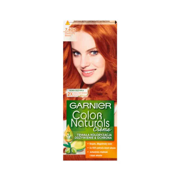 Ngjyrë për flokë – Garnier Color Naturals 7.40 – Copper Passion - 1