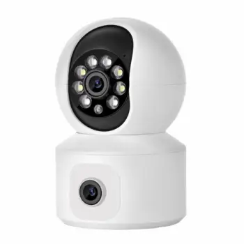 Kamere WiFi e Brendshme Dual-Lense 4.0MP