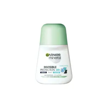 Deodorant-GARNIER Deo Roll-On Black, White & Colors Invisible Cotton – 50ml