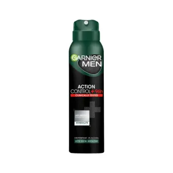 GARNIER DEODORANT MEN SPRAY ACTION CONTROL 96H 150ML