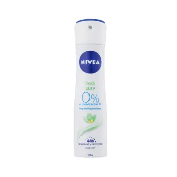 Deodorant-NIVEA PURE FRESH 0% ALUMINIUM 48H 150ML