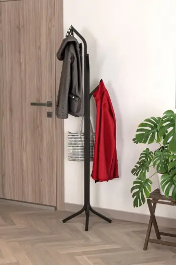 Varëse rrobash metalike,e zezë