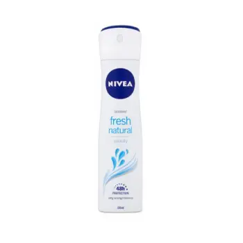 Deodorant-NIVEA FRESH NATURAL 0% ALUMINIUM 48H DEODORANT 150ML
