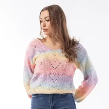Invisible Woman V-Neck Blouse P5