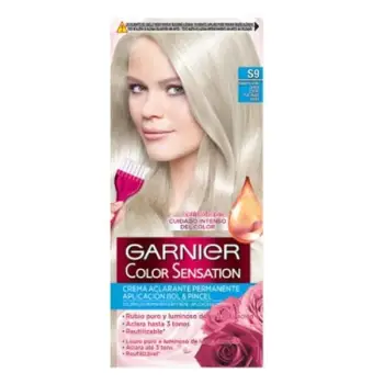 Ngjyrë flokësh – Garnier Color Sensation S9 – Silver Ash Blond (Platinë e Ftohtë)
