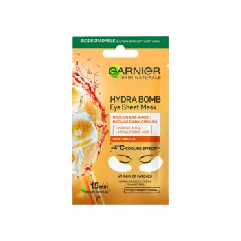 Mask-Garnier SkinActive Hydra Bomb Eye Tissue Mask – Orange Juice & Hyaluronic Acid