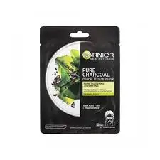Mask-G.Skin Tissue Maske Pure Charcoal & Black Tea for Oily Skin