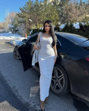 Fustan gri-Grey long kimono dress