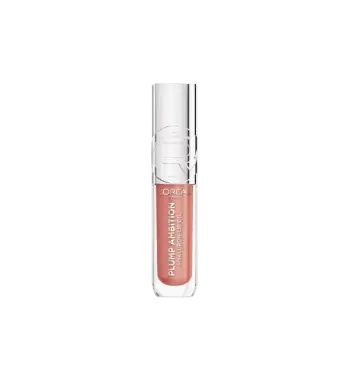 Gloss i buzëve-Lor.Lip Plump Ambition 650 Hyaluron Lip Oil Nude Macaron