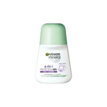 GANIER DEO ROLL ON MINERAL 5 FRESH FLORAL 50ML