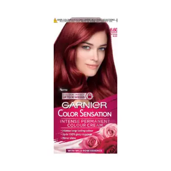 Ngjyrë flokësh – Garnier Color Sensation 6.60 – Intense Ruby Red