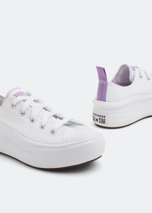 Chuck Taylor All Star Move – Atletet e bardha me ngjitje, komoditet dhe stil në çdo hap - 2