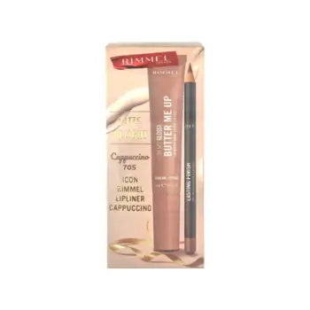 RIMMEL LATTE DELIGHT&LIPLINER CAPPUCCINO SET