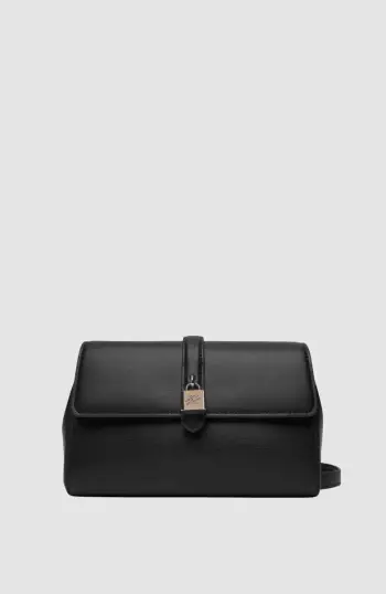 K/Autograph Padlock Sm Flap Cb
