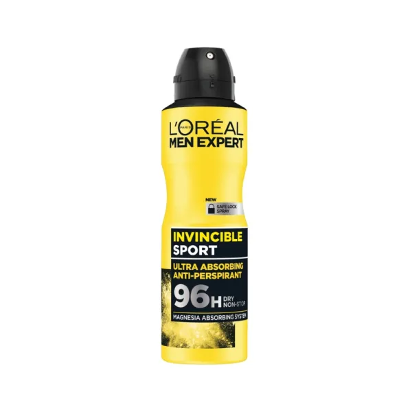 Deodorant-L’Oréal Men Expert Deo Spray Invincible 96H – 150ml - 1