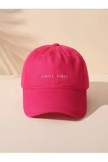 Kapelë e pembe Unisex Klasike e Rregullueshme me Mbrapa