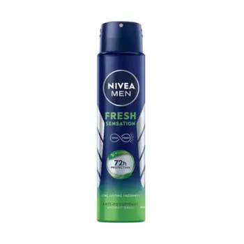 Deodorant-NIVEA MEN FRESH SENSATION 72H DEODORANT 150ML