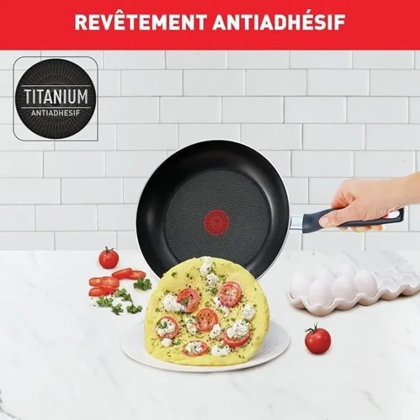 Tefal B460S584 Enë Gatimi Set 5 copë | Cookware - 2
