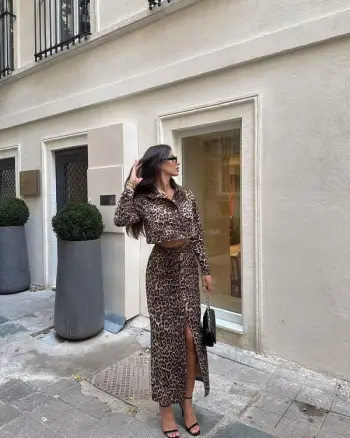 Set leopard – leopard suit