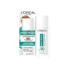 SPF-Skin Bright Reveal Daily Tinted Fluid SPF50+ Medium