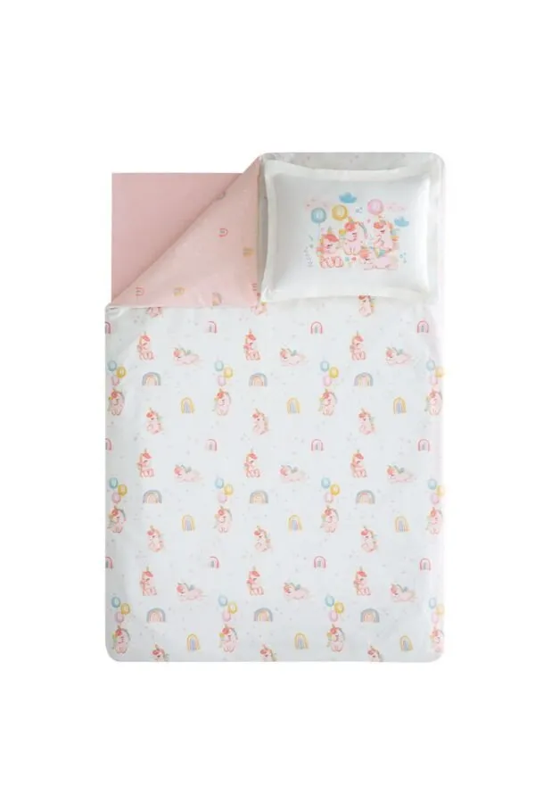 Komplet shtrati për bebe Yataş Mini Unicorn Ranforce - 2