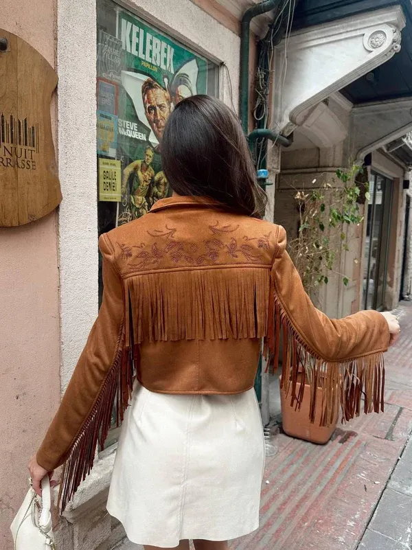 Pallto e kaft-Brown coat - 3