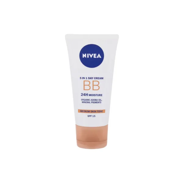 NIVEA 5IN1 DAY CREAM BB MEDIUM SPF15 50ML - 1
