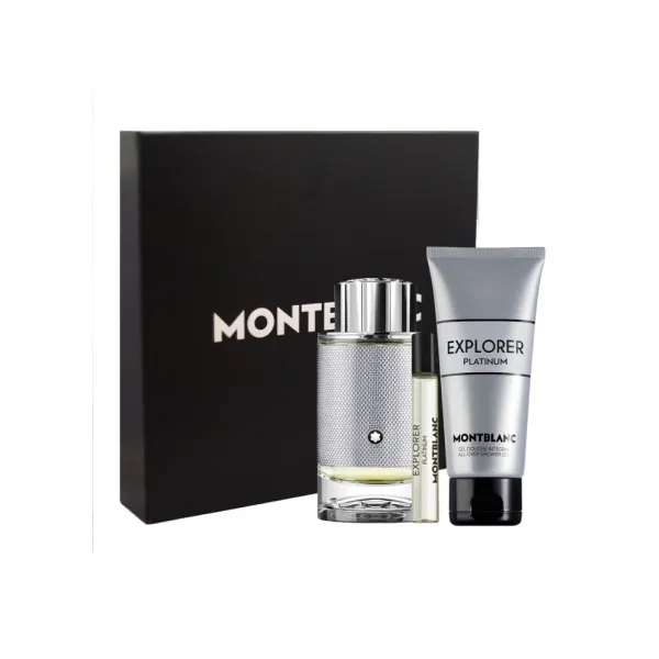 Parfum-MONTBLANC EXPLORER PLATINUM EDP SET - 1