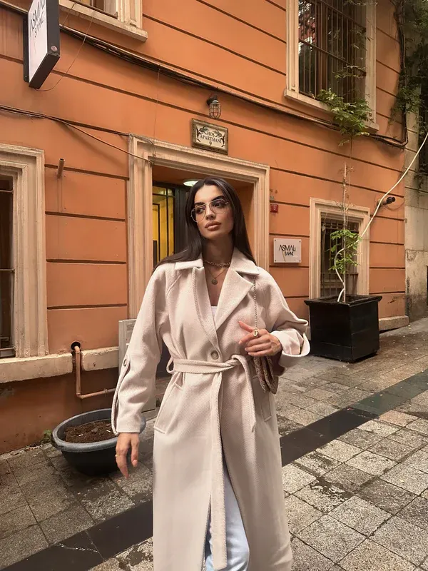 Pallto nude – Nude jacket - 1