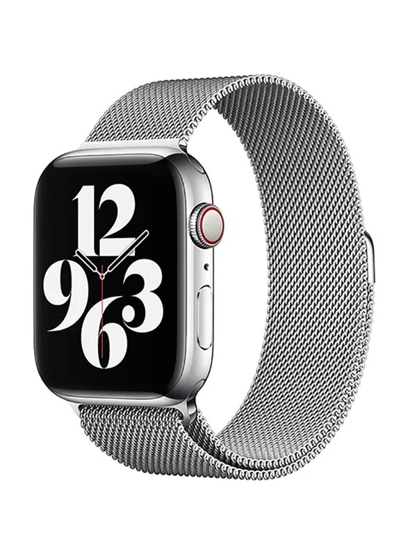 RRIP PER APPLE WATCH WIWU METALIC 1-6/SE 42-44mm SILVER - 3