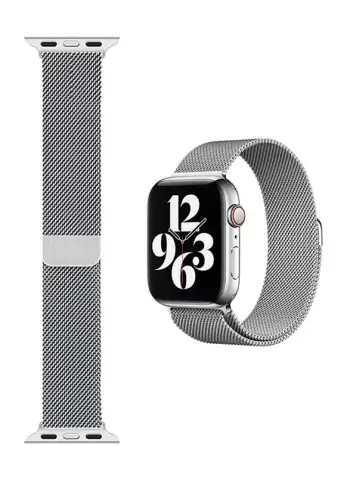 RRIP PER APPLE WATCH WIWU METALIC 1-6/SE 42-44mm SILVER