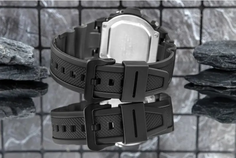 Orë dore për meshkuj CASIO, e zezë - 7