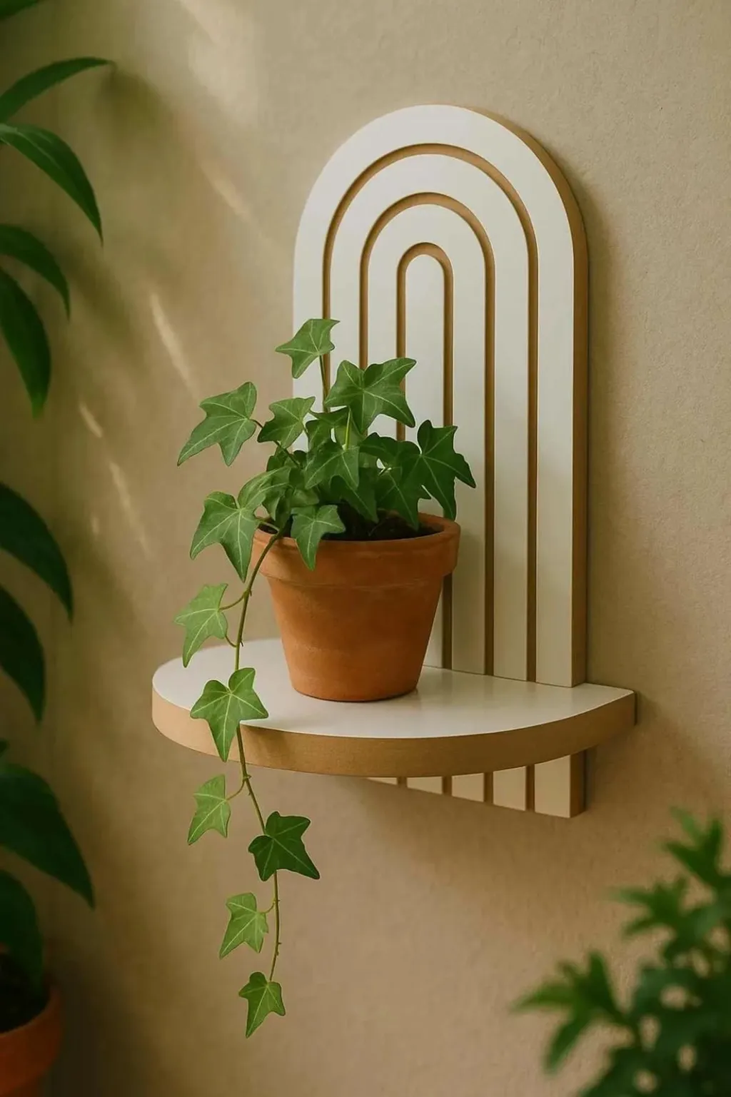 Raft muri Skye Decor, i bardhë, Artmtkwll1 - 4