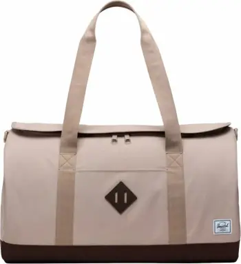 Çantë duffel Herschel Heritage, 600D EcoSystem, Light Taupe Chicory Coffee