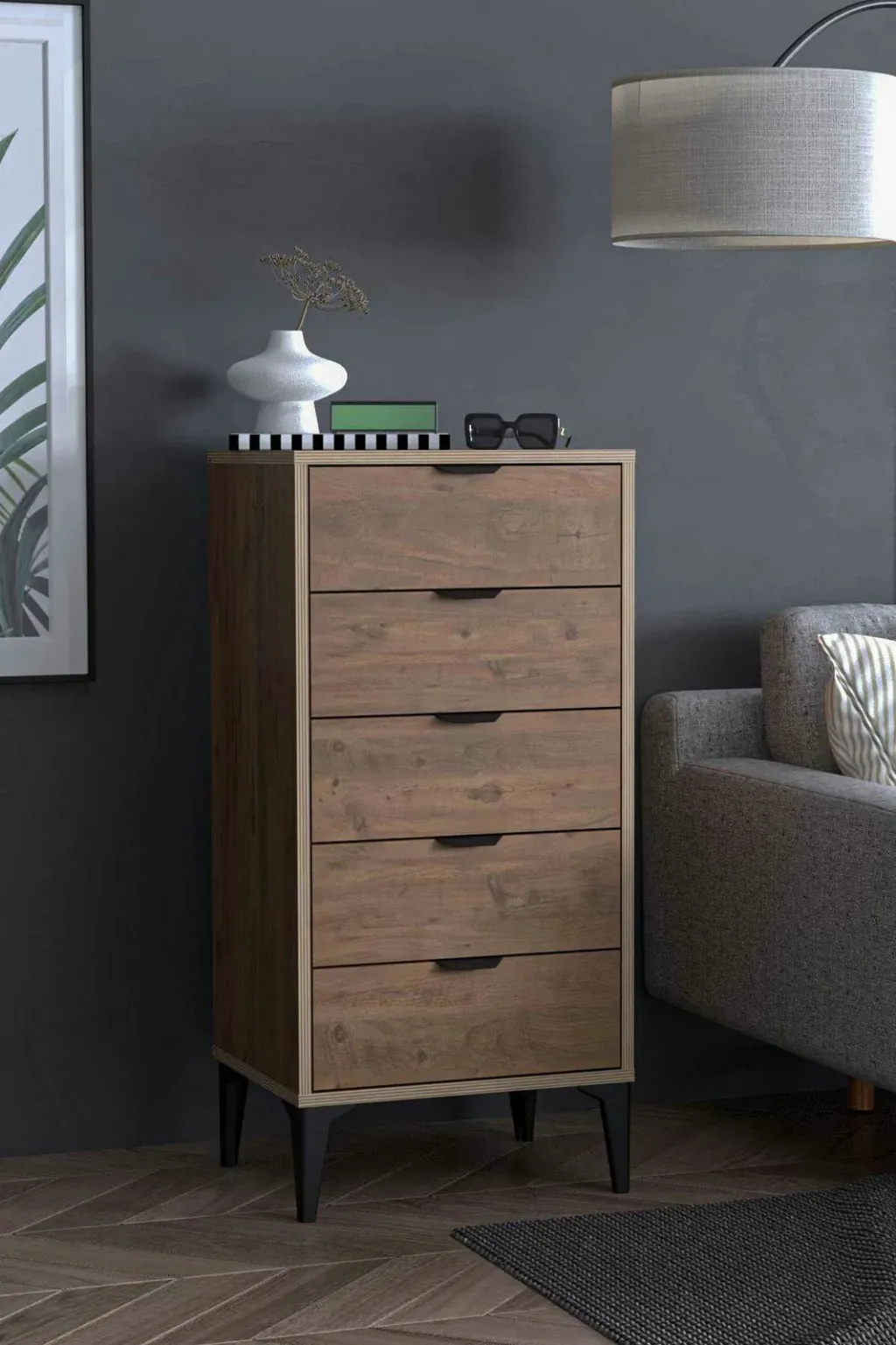 Komodë Skye Decor, Arden - Atlas Pine - 2