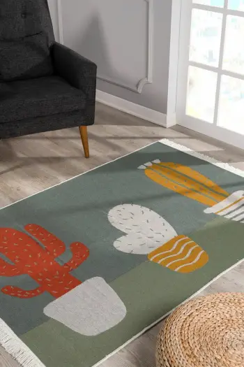 Qilim (80 x 120) Conceptum Hypnose, Kaktus