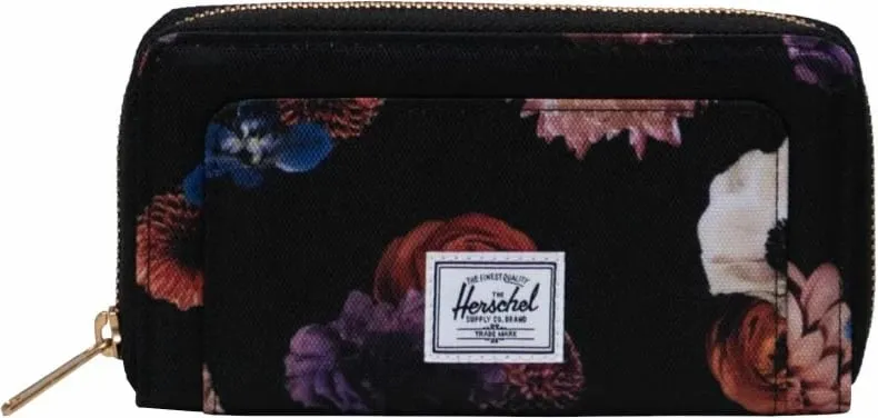 Portofol Thomas Wallet, me xhep me zinxhir, shumë ndarje, i zi - 1