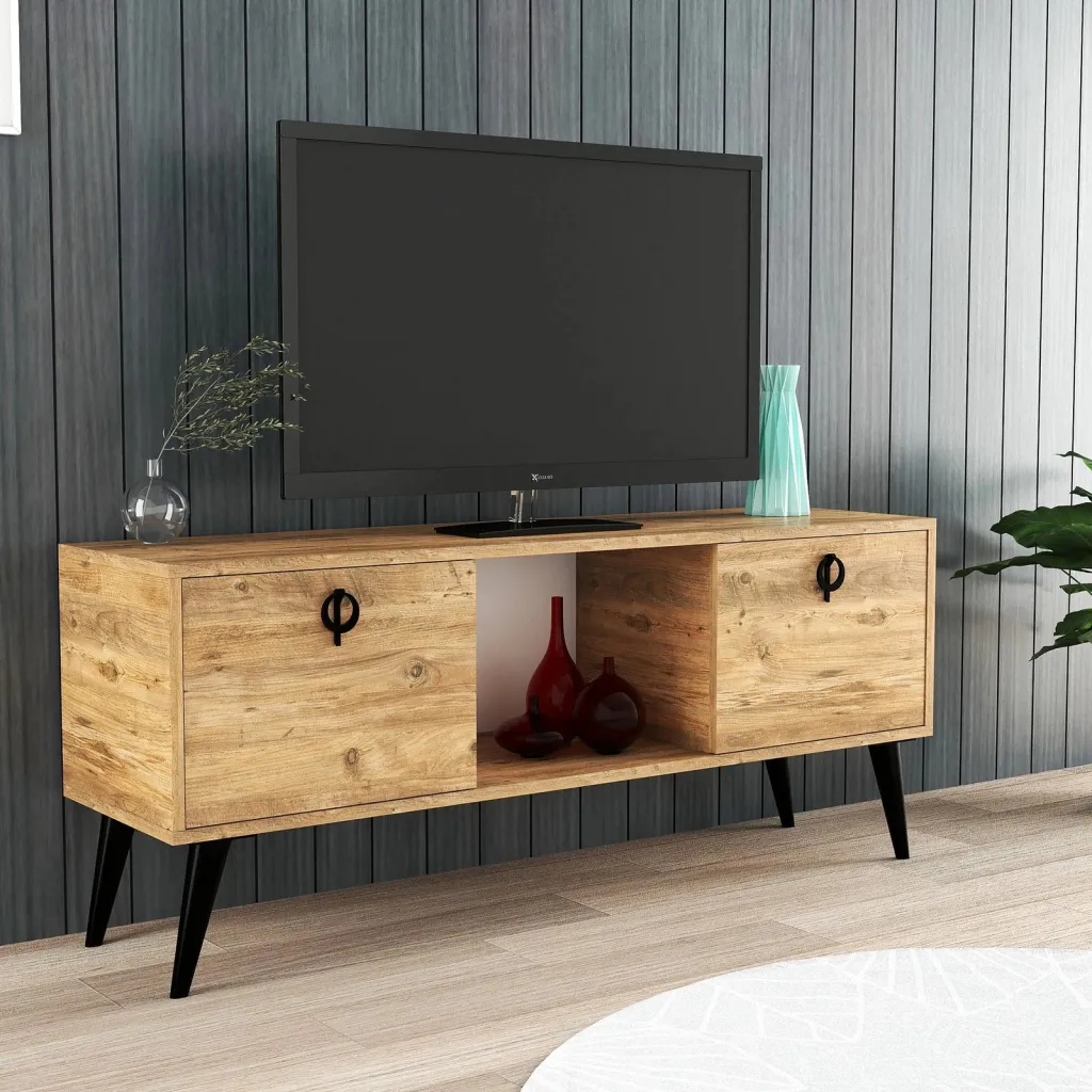 Komodë TV Skye Decor, ngjyrë Atlantic Pine, Kaya - 1