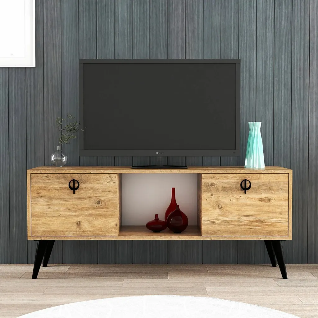 Komodë TV Skye Decor, ngjyrë Atlantic Pine, Kaya - 2