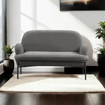 Divan dy-vendësh Atelier del Sofa, ngjyrë gri, Aster